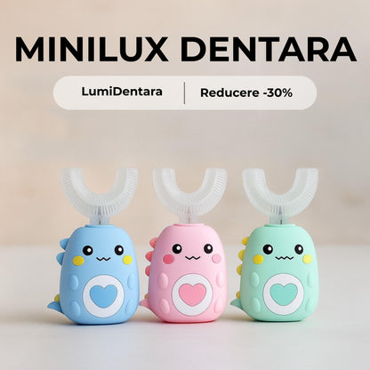 MiniLux Dentara - Periuța electrică delicată pentru copii